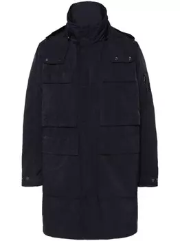 Add дутая парка, синий