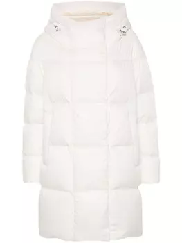 Add пальто с нашивкой-логотипом, нейтральный цвет