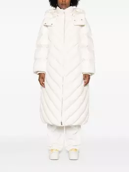 Add пальто с вышитым логотипом, нейтральный цвет