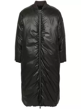 Add пуховик на молнии, зеленый