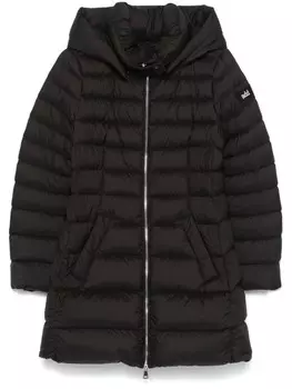Add пуховик с капюшоном, черный