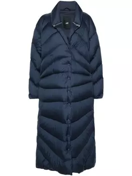 Add стеганый пуховик, синий