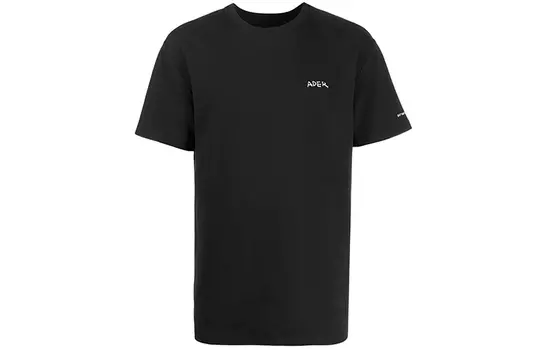 ADER ERROR Футболка унисекс черные