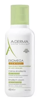 Aderma Exomega Control смягчающий крем, 400 ml