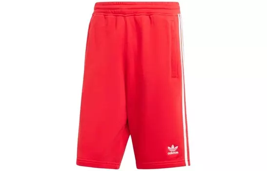 Adicolor повседневные шорты мужские красные Adidas Originals, красный