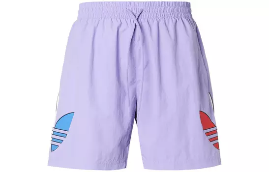 Adicolor повседневные шорты мужские светло-фиолетовые Adidas Originals, светло-фиолетовый