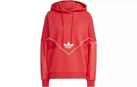 ADICOLOR Толстовка женская красная Adidas Originals