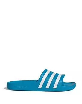 Adidas - adilette - синие шлепанцы для бассейна adidas