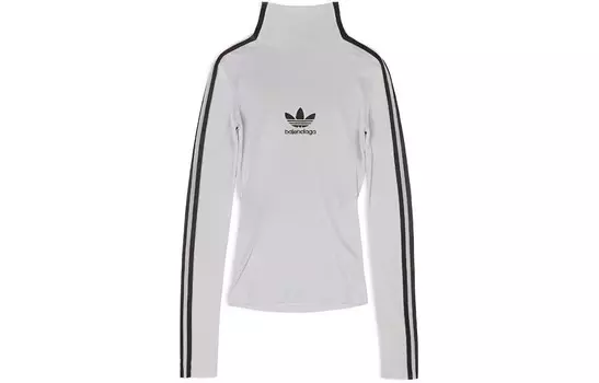Adidas Athletic Mock Neck Balenciaga, цвет Silver