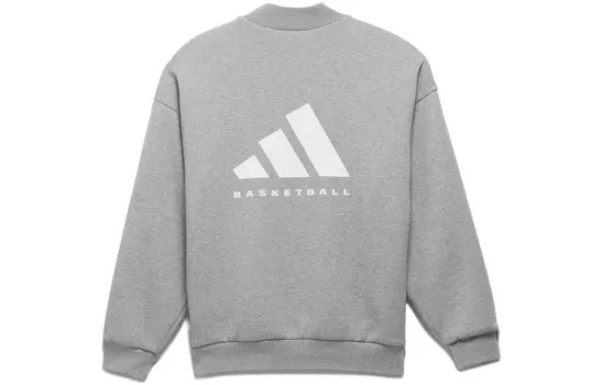 Adidas Basketball: Глава 02 Толстовка Унисекс Темно-Овсянка Adidas Originals, серый
