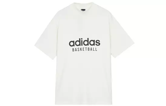 Adidas Basketball: Глава 1 Футболка унисекс белая Adidas Originals, белый