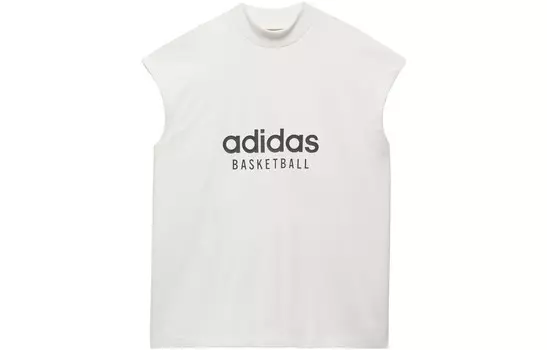 Adidas Basketball: Глава 1 Футболка унисекс белая Adidas Originals, белый