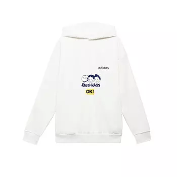 Adidas Basketball: Глава 1 Толстовка мужская белая Adidas Originals, белый