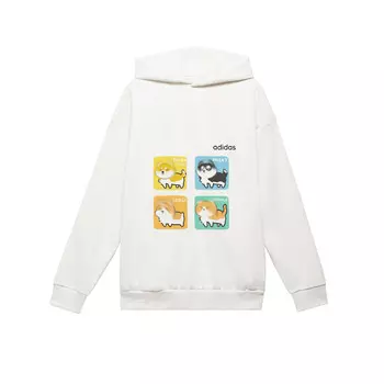 Adidas Basketball: Глава 1 Толстовка мужская белая Adidas Originals, белый