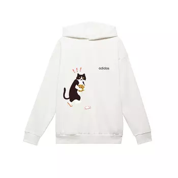 Adidas Basketball: Глава 1 Толстовка мужская белая Adidas Originals, белый