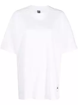 adidas by Stella McCartney футболка с логотипом, белый