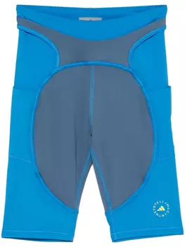 Adidas by Stella McCartney облегающие шорты TT, синий