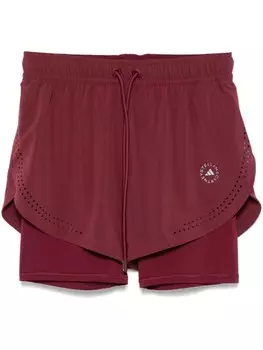 Adidas by Stella McCartney спортивные шорты TruePurpose, красный