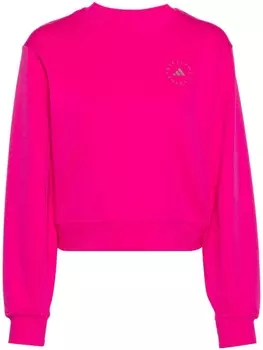 adidas by Stella McCartney толстовка Sportswear с логотипом, розовый