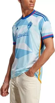 Adidas Colorado Rapids 2023 Вторичная аутентичная майка New Day