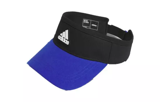 Adidas Детские хлопковая солнцезащитная шапки синего цвета