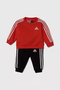 adidas Детский спортивный костюм, красный