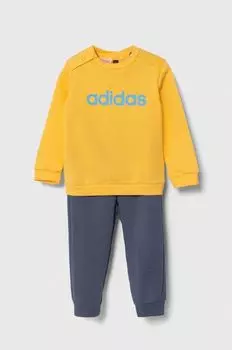 adidas Детский спортивный костюм, желтый