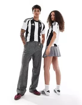 adidas Football – Juventus 24/25 Home – Бело-черная футболка