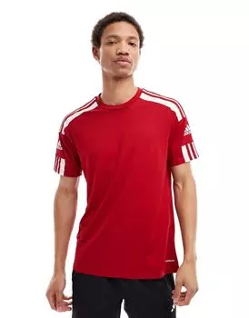 Adidas Football — Squadra 21 — красная футболка adidas