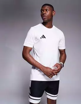 Adidas - Football Squadra 25 - Футболка белого цвета Adidas Performance