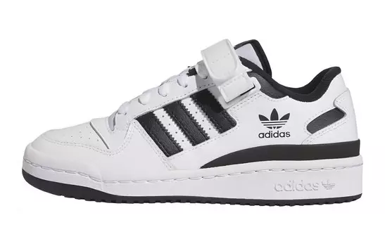 Adidas Forum Low Cloud White Core Черный GS Adidas Originals
