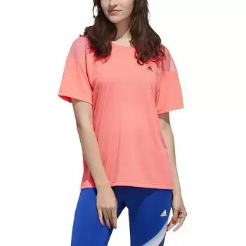 Adidas Футболка AEROREADY женская розовая