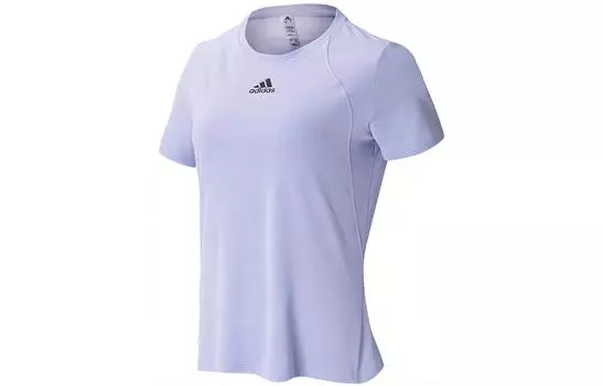 Adidas Футболка с втачными рукавами женская, светло-лавандовая