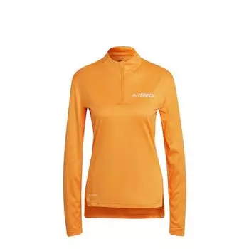 Adidas Футболка Terre женская оранжевая