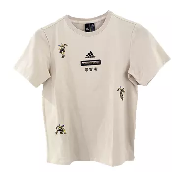 Adidas Футболка женская бежевые