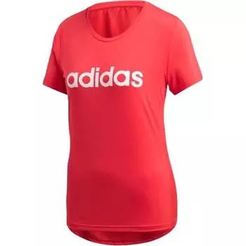 Adidas Футболка женская неоново-красная