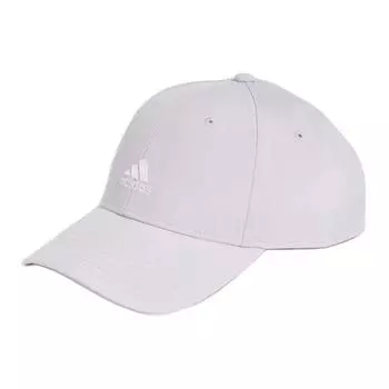 Adidas Хлопковая бейсболка унисекс светло-фиолетовая