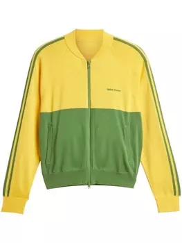 Adidas кардиган на молнии из коллаборации с Wales Bonner, зеленый
