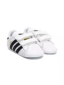 adidas Kids пинетки Superstar, белый