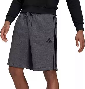 Adidas Men's Essentials Флисовые шорты с 3 полосками