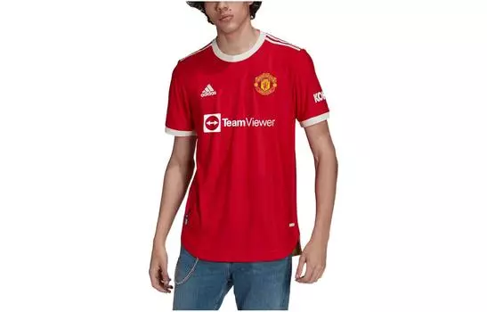 Adidas Мужская футбольная майка, Красный