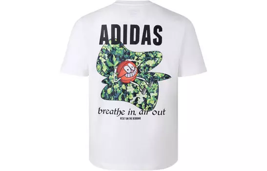 Adidas Мужская футболка, Белый