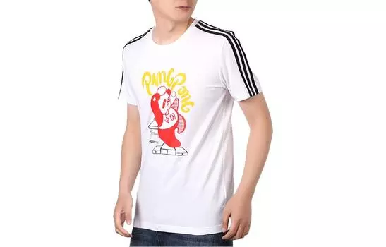 Adidas Мужская футболка, Белый