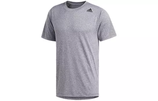 Adidas Мужская футболка, Белый/Фиолетовый