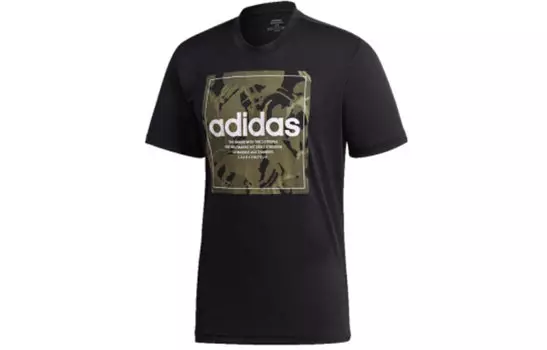Adidas Мужская футболка, Черный
