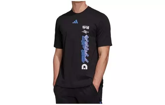Adidas Мужская футболка, Черный