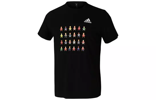 Adidas Мужская футболка, Черный