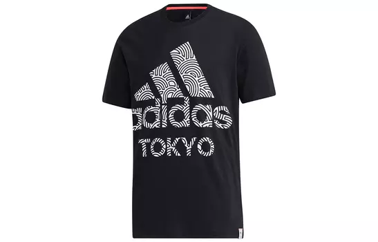 Adidas Мужская футболка, Черный