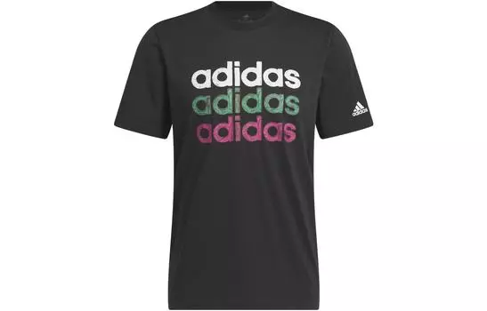 Adidas Мужская футболка, Черный