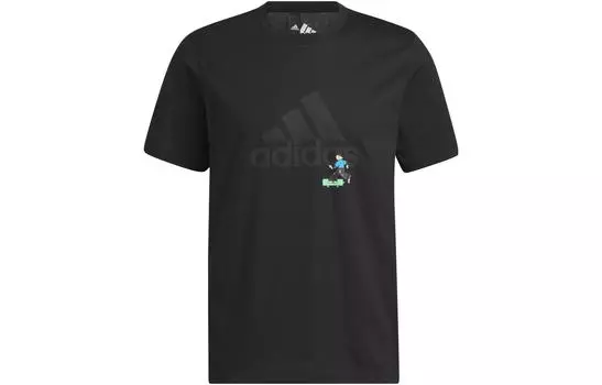 Adidas Мужская футболка, Черный